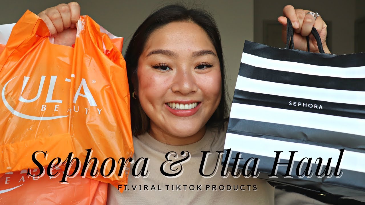 Sephora & Ulta Haul ft. Viral Tik Tok Products | EyesOnJess