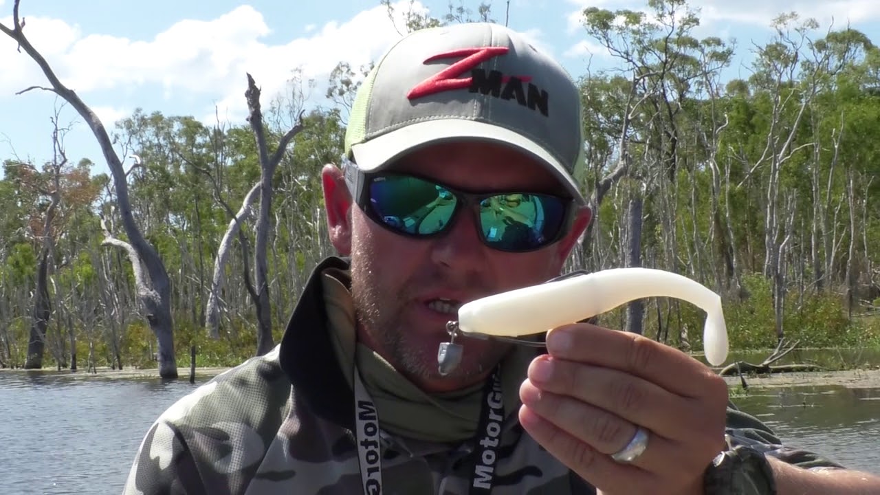 How to catch impoundment barramundi on soft plastics with Vinnie Versfeld