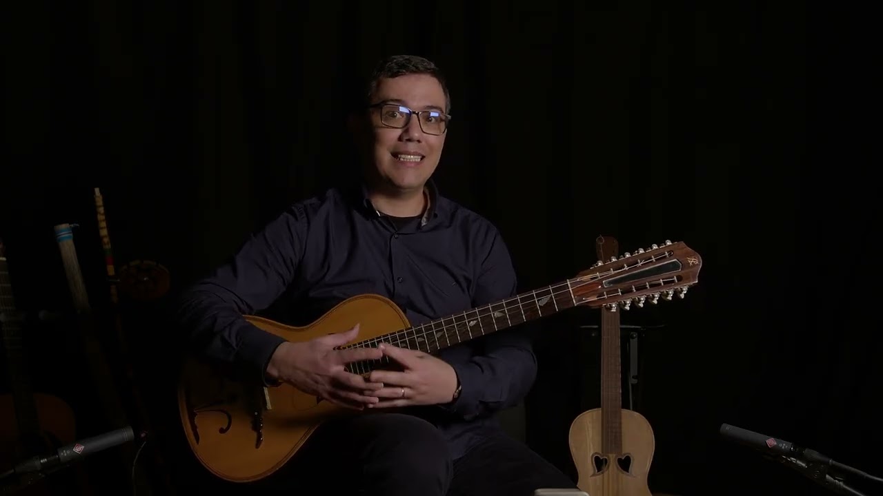 EP3 - Acordes menores com pontos de ligação Nível intermédio - Video aulas Viola da Terra