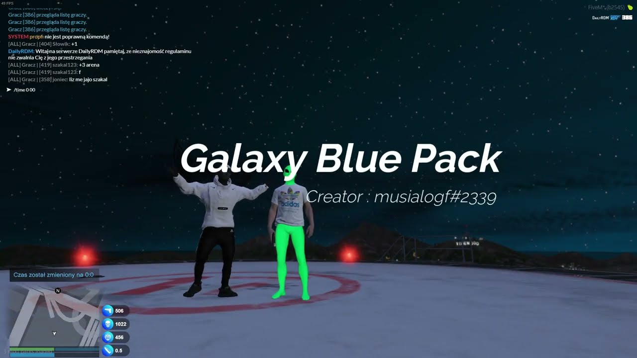 Galaxy Blue Pack Citizen