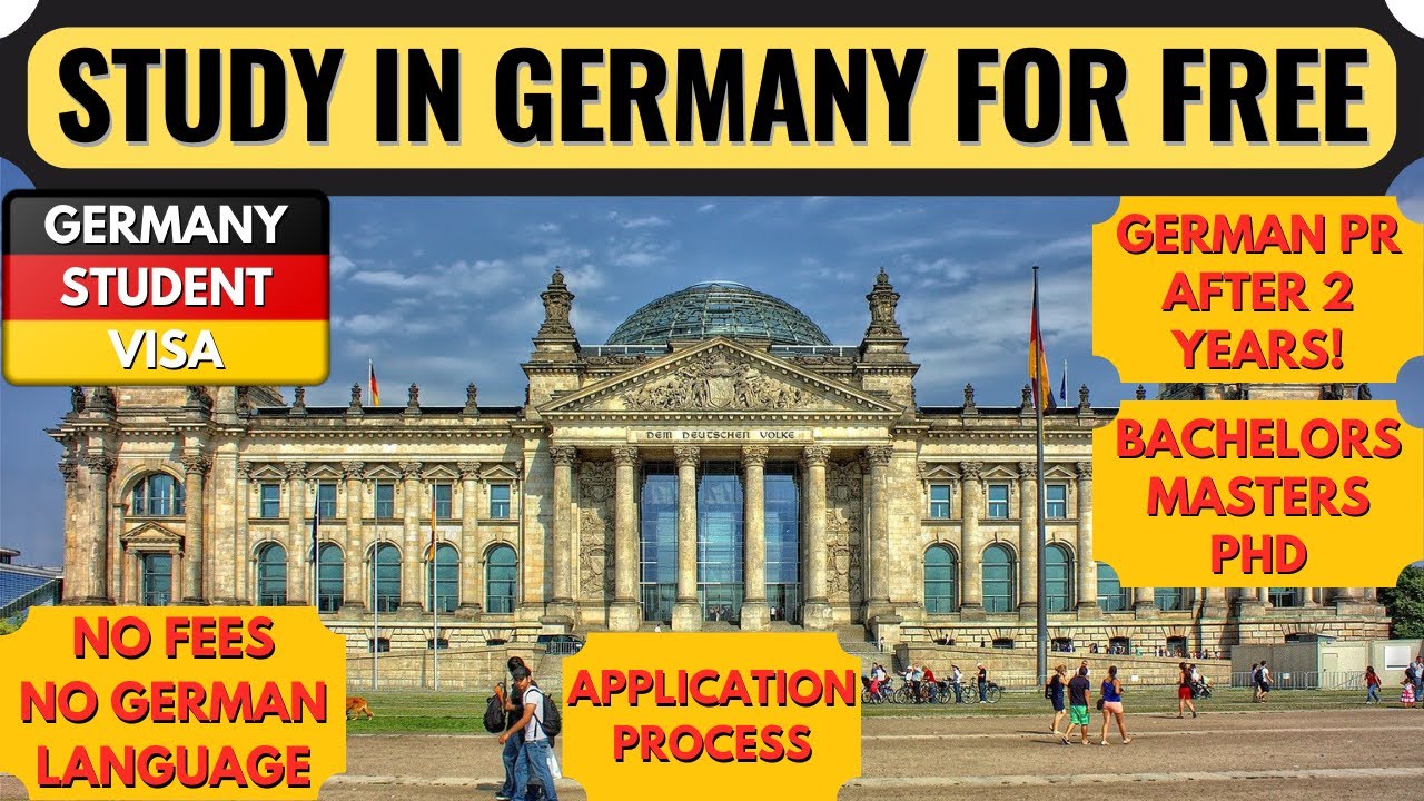 Studying in Germany for Free | How to Study Bachelors or Masters in Germany | Germany Student Visa