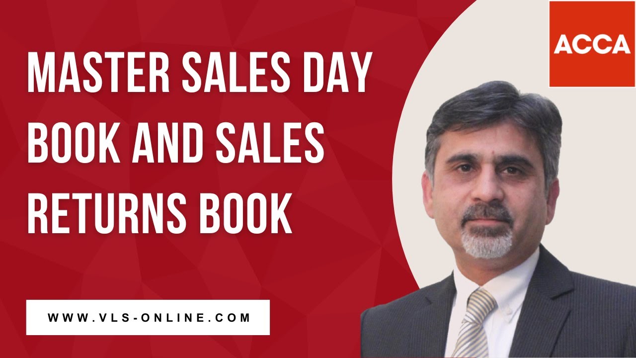 ACCA FA1 Introduction to Sales Day Book and Sales Returns Book | What is sales and sales return?