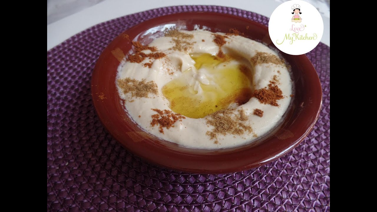 schnelles Rezept -  Kichererbsenpaste - Hummus - Hommos - arabisch - إلحمص