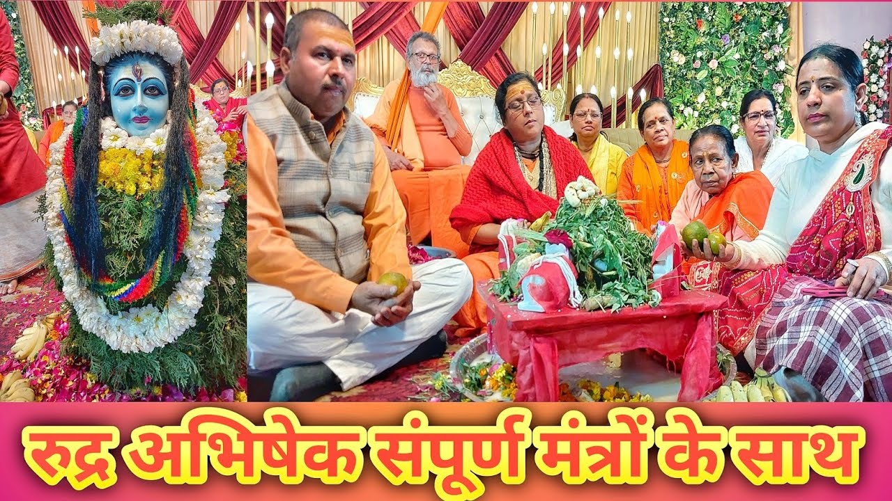 Rudrabhishek Sampurn Mantron Ke Sath | घर बैठे पाएं भोलेनाथ का आशीर्वाद | अब दूर होंगे आपके कष्ट