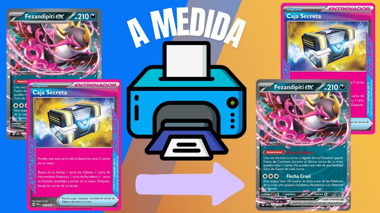 Como Imprimir tus cartas Pokémon a la medida perfecta! Proxys