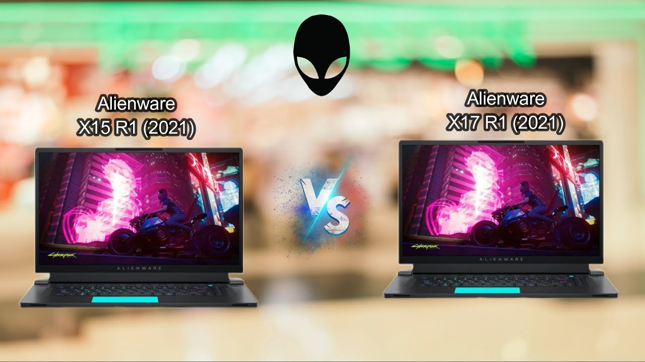 Alienware X15 R1 (2021) vs Alienware X17 R1 (2021) | QUAD fans laptop !!