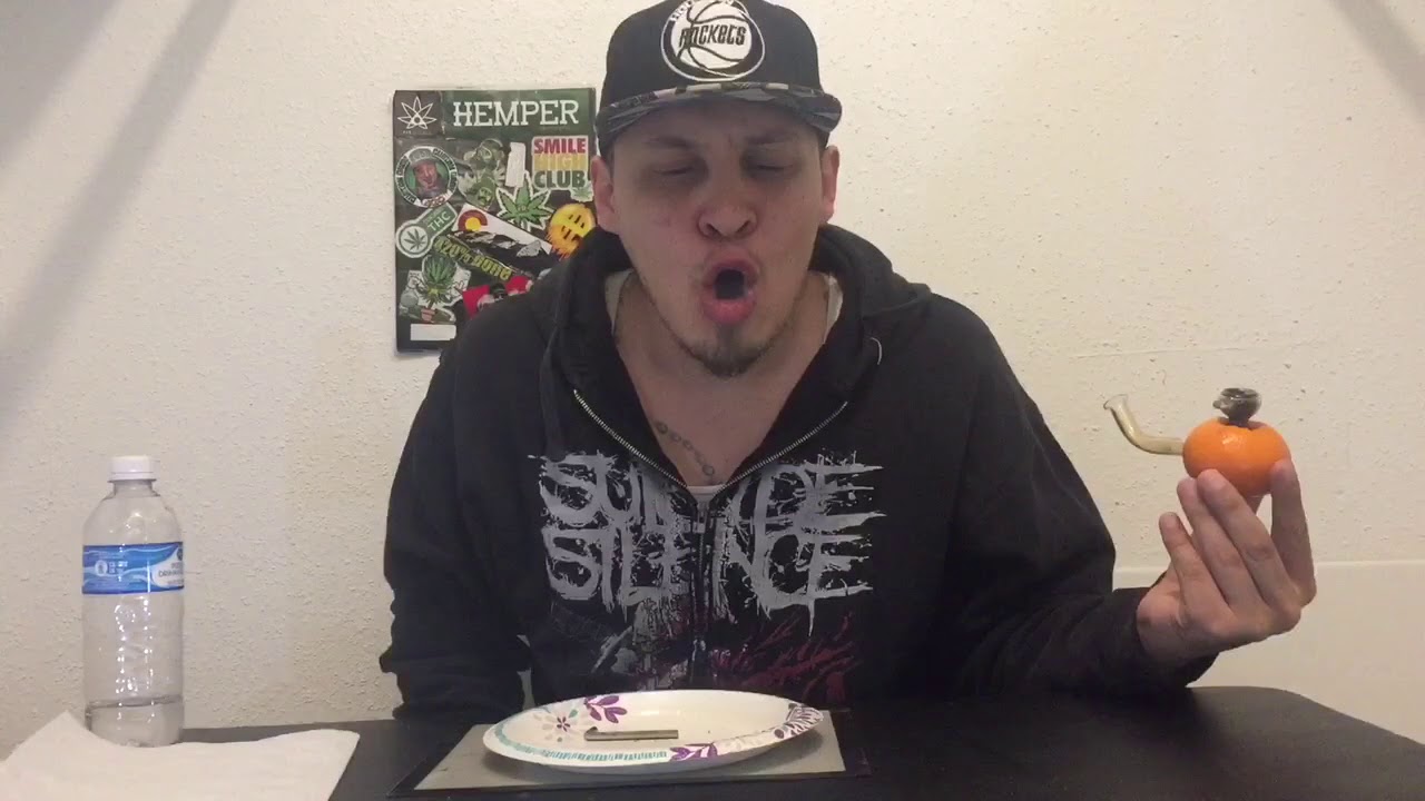 Homemade Orange Pipe