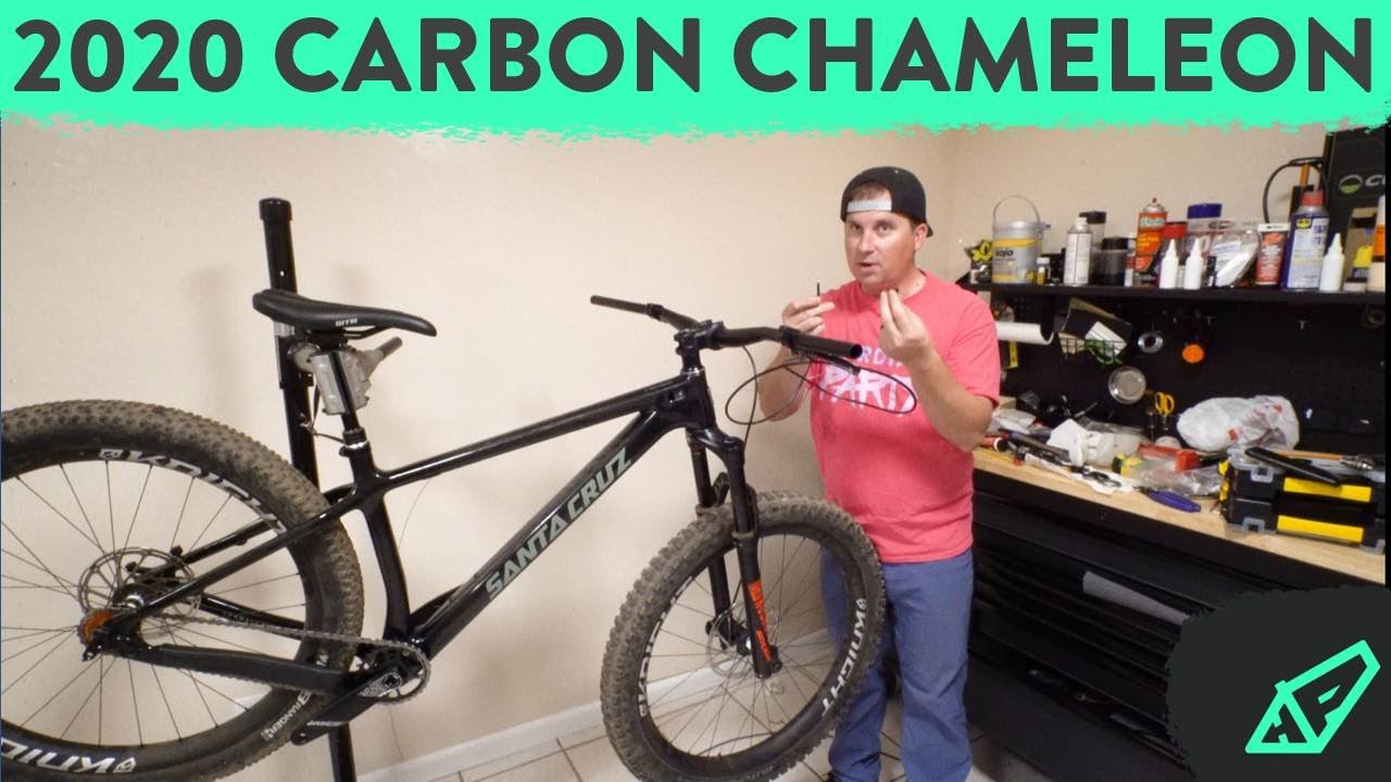 FIRST LOOK: The 2020 Santa Cruz Chameleon Carbon - Building it as a Single Speed (sorta)