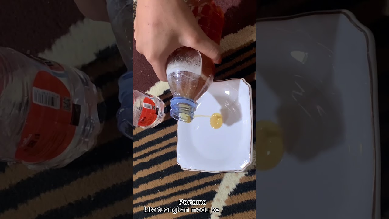 Contoh madu Asli. Cara membedakan madu asli dan palsu