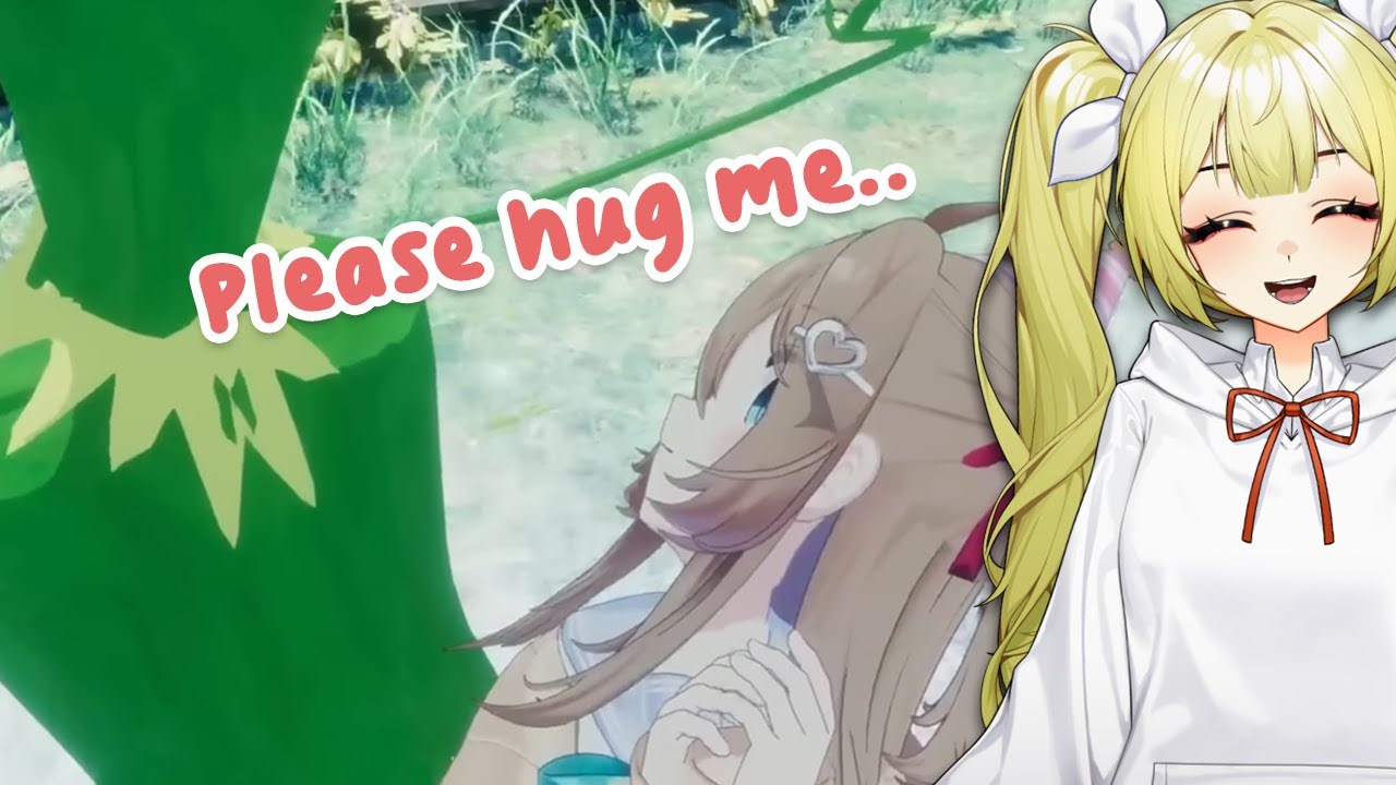 VTuber отреагировал на то, что Ведал наконец-то поддался объятиям.