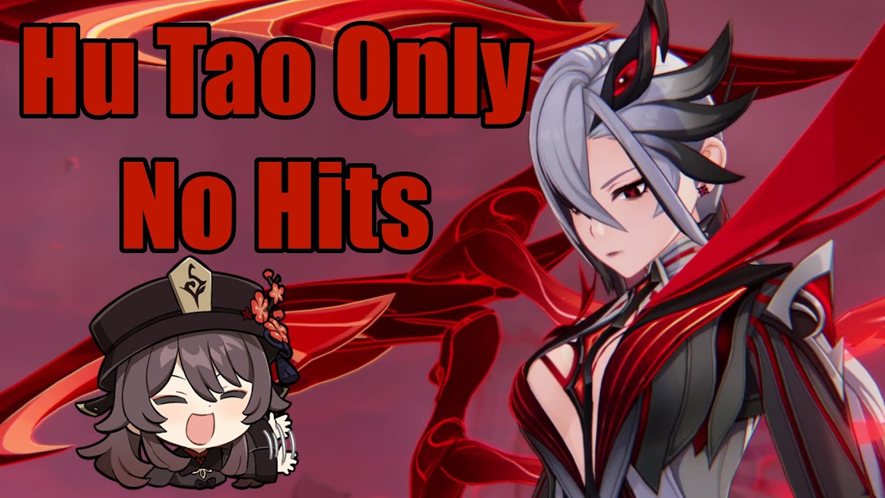 Arlecchino Boss with only Hu Tao Solo (Hitless) | Genshin Impact