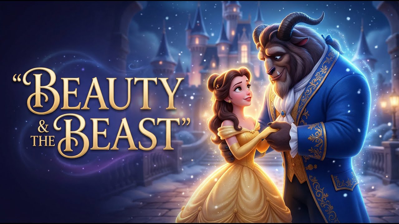 Beauty and the Beast in Hindi  | Magical Fairy Tale for Kids  | Animated Love Story| #fairytales