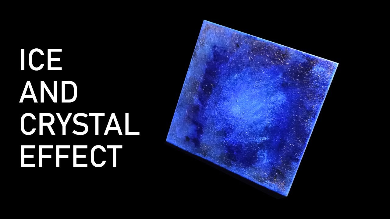 Quick Tips - Ice and Crystal Effect for Miniature Terrain