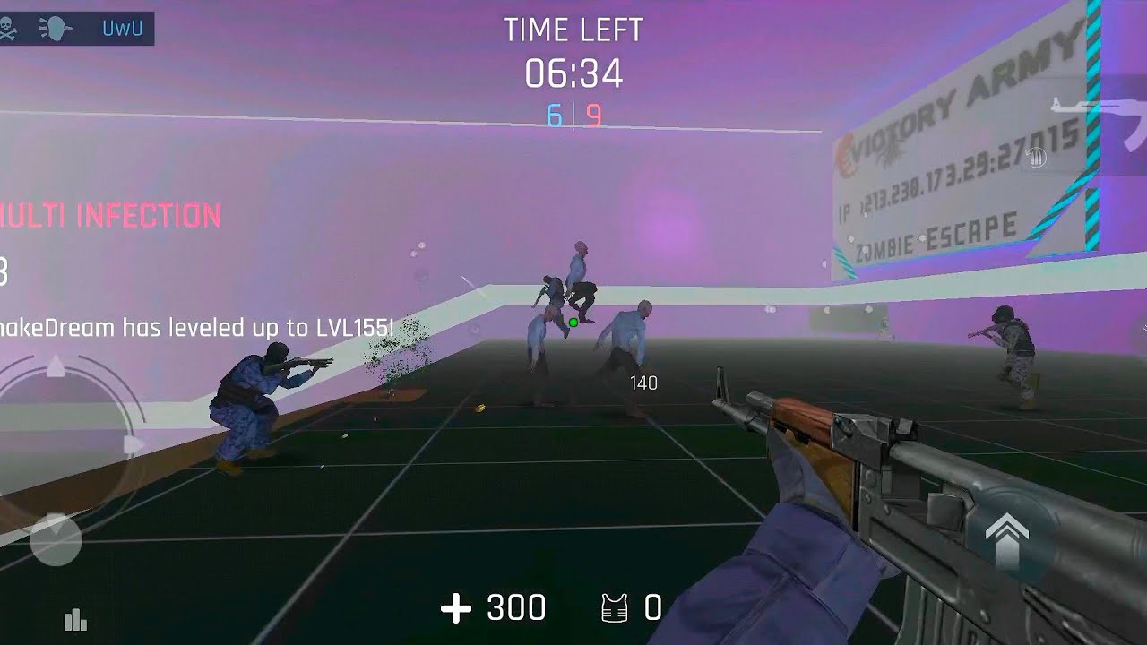 Kontra Multiplayer FPS - ZOMBIE 🧟&zwj;♂️ ESCAPE MODE GAMEPLAY Android/Mobile