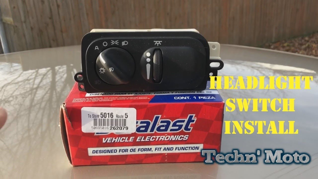 Headlight Switch Replacement-Chrysler Concorde | Techn' Moto