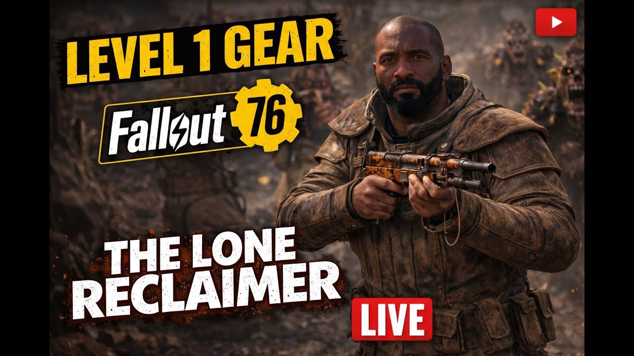 Fallout 76 Level 1 Challenge | No Perks, No Mods — The Lone Reclaimer