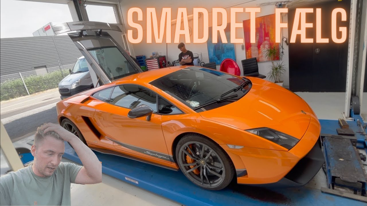 FÅR SMADRET LAMBORGHINI FÆLG !!!!