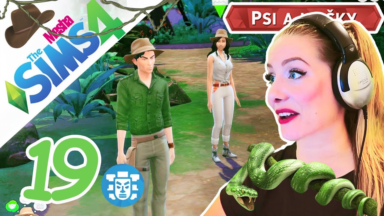 PRŮZKUM DŽUNGLE - PRVNÍ DOBRODRUŽSTVÍ! ● The Sims 4 - Psi a Kočky 19