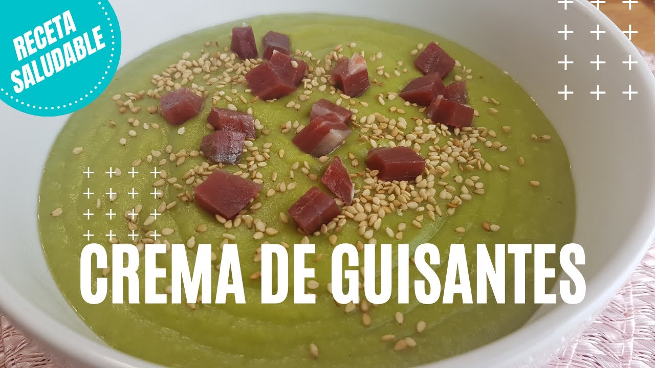 CREMA DE GUISANTES / FÁCIL, RICA Y SALUDABLE!!