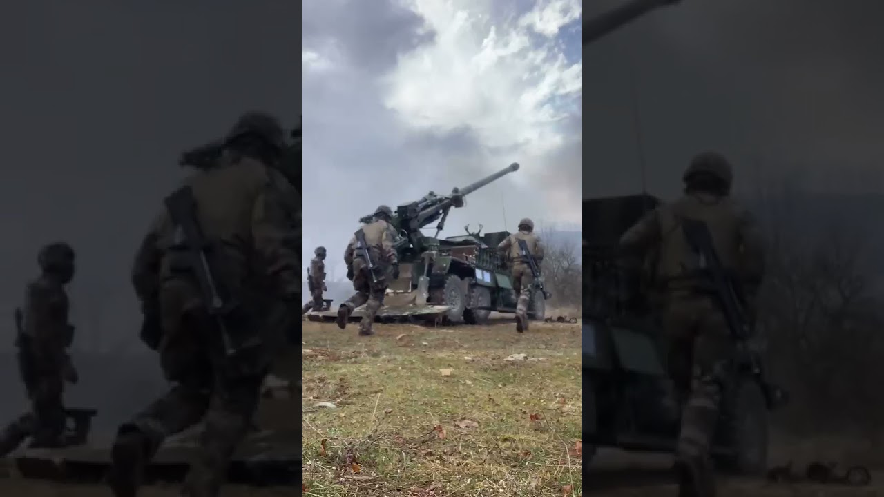 Nexter Caesar 6x6 155mm SELF-PROPELLED ARTILLERY #Short