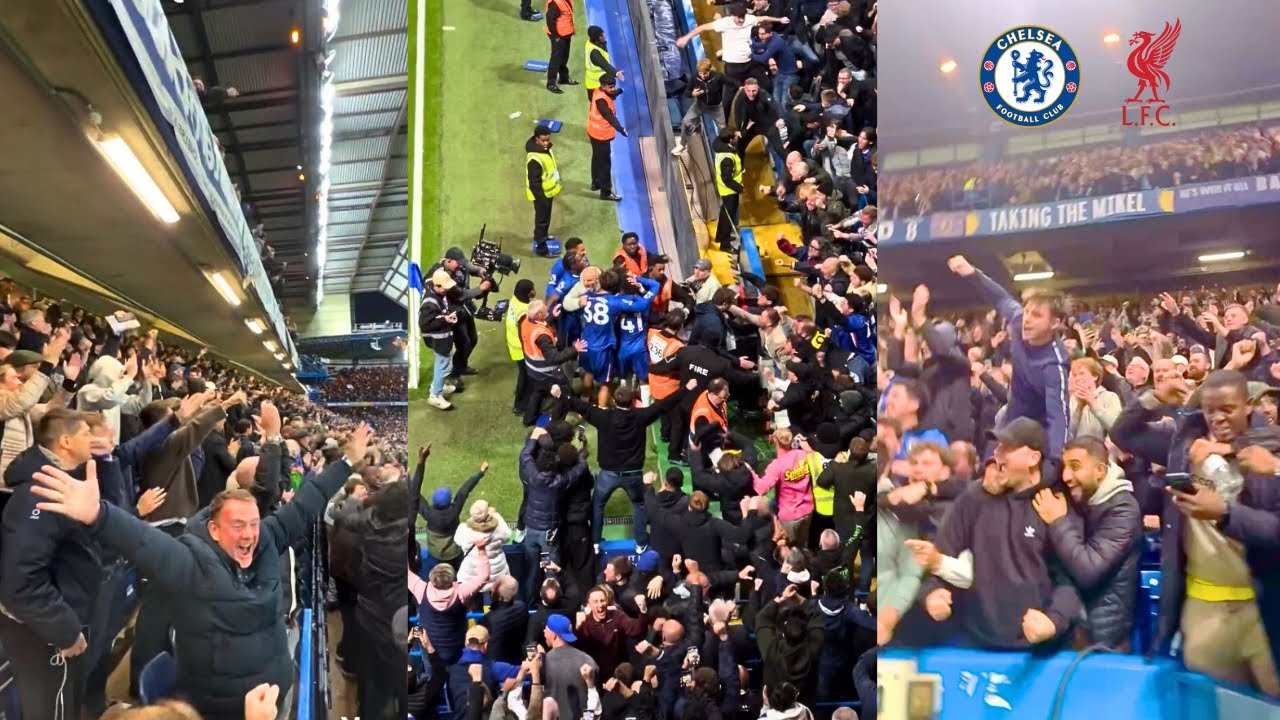 Chelsea Fans Go Wild as Estevão Willian Scores 90+5 Winner vs Liverpool at Stamford Bridge