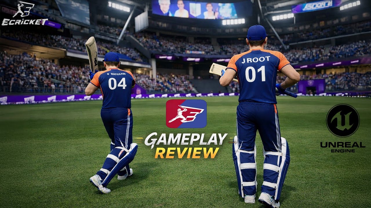 E CRICKET Official Gameplay Review 😱 | All Features & Release Date 🔥