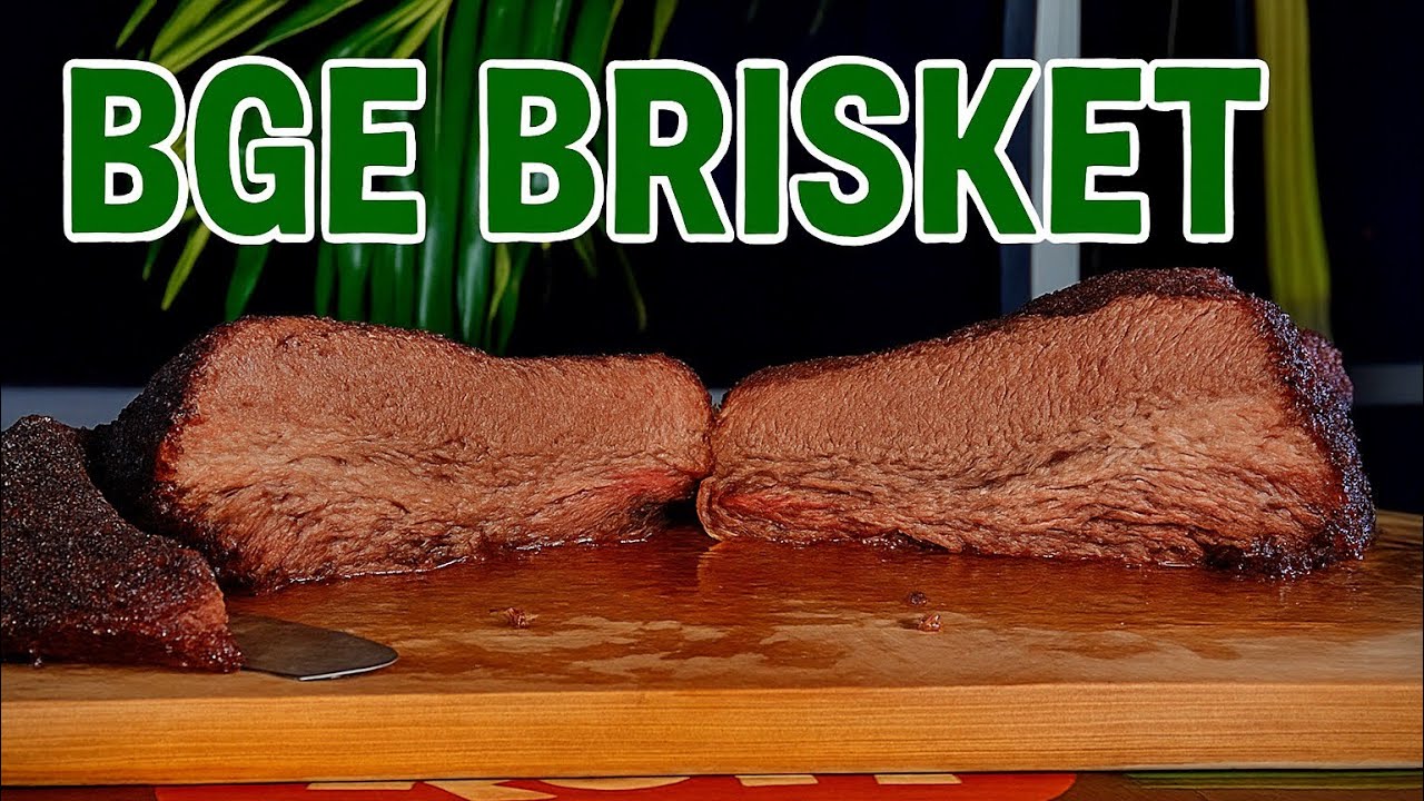 Brisket on Big Green Egg | Step-by-Step Smoked Brisket Recipe