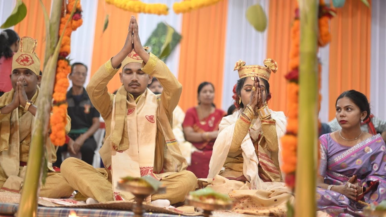 Assamese Wedding Ceremony | Ahom Traditional | 2025 | Choklong | Assamese |