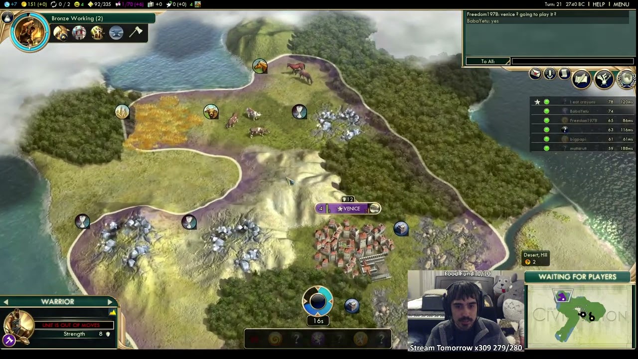 Civ 5 Game 530: Venice 5
