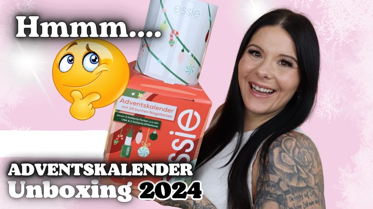 Hmmm...🤔 ESSIE Adventskalender 2024 Unboxing 2024