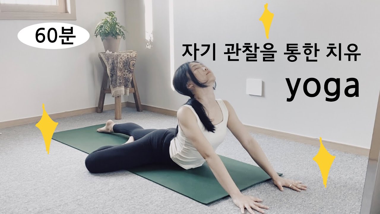 불안한 마음이 들 때, 내면을 향해 집중해보세요 🧚🏻| 초중급 하타요가 60분 | from Laya