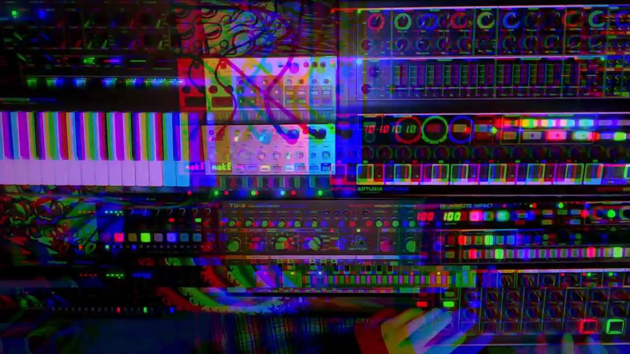 City Reborn#synth #electronicmusic #livetechno