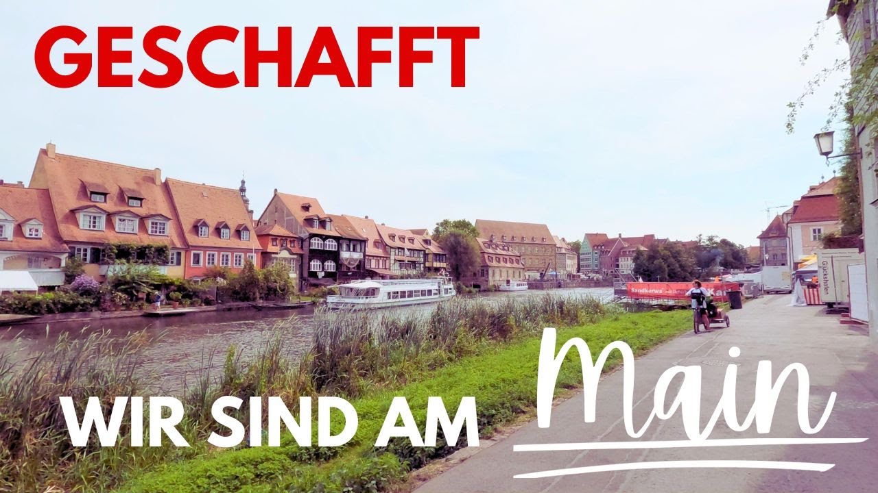 Geschafft - Wir sind am Main  Tag 6 #radreise #radtour