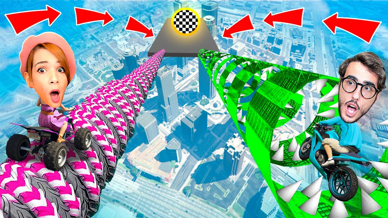 IMPAZZISCO NELLA NUOVA MEGA RAMPA DI GTA 5!