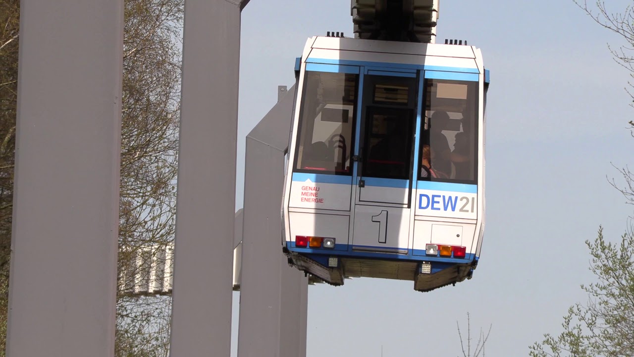 Dortmund University H-Bahn Monorail  [4K]