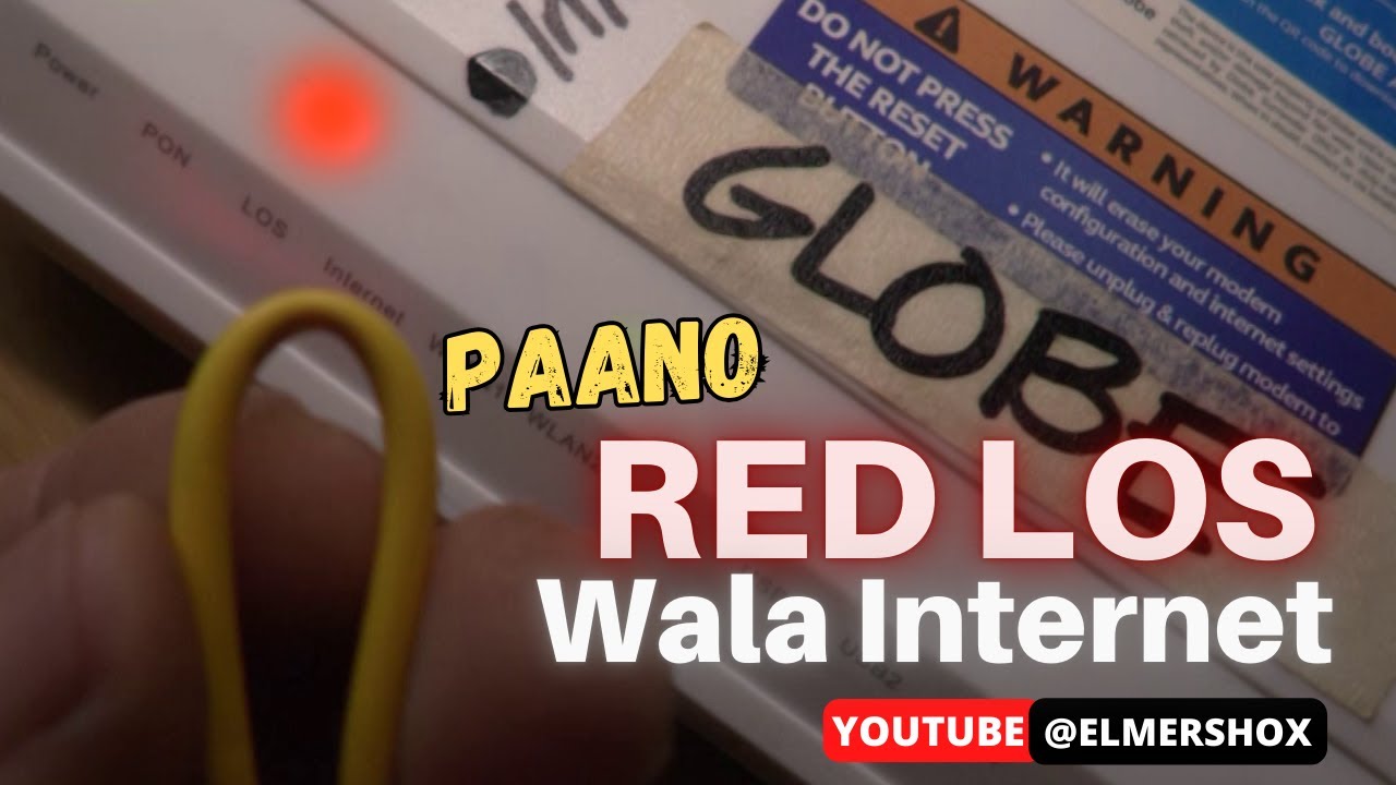 RED Loss of Signal ano ibig Wala Internet