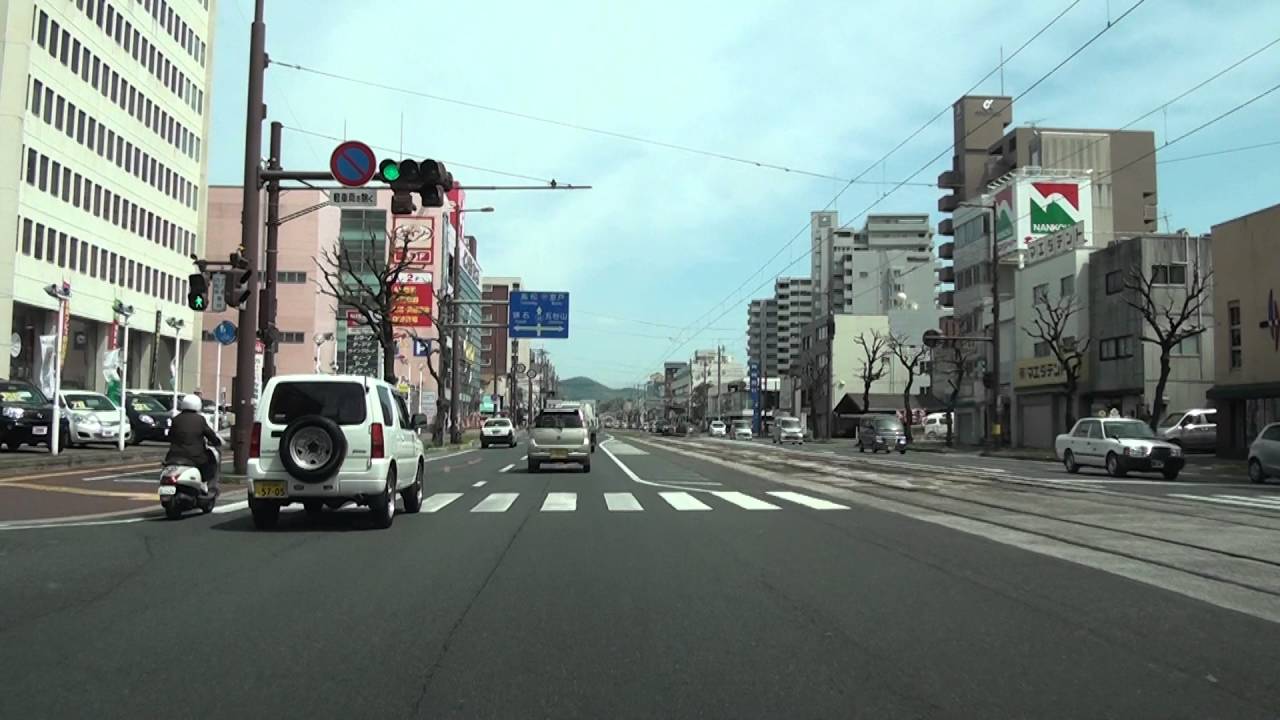 国道32号・高松方面・全線　等速　高知県高知市→南国市→徳島県三好市・池田→香川県琴平町→高松市