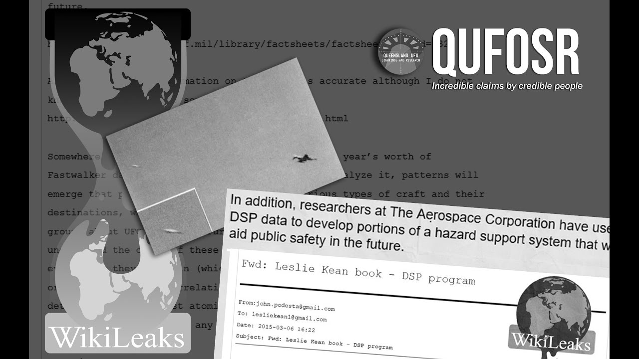 WikiLeaks: New Podesta email contains incredible UFO testimony [QUFOSR]