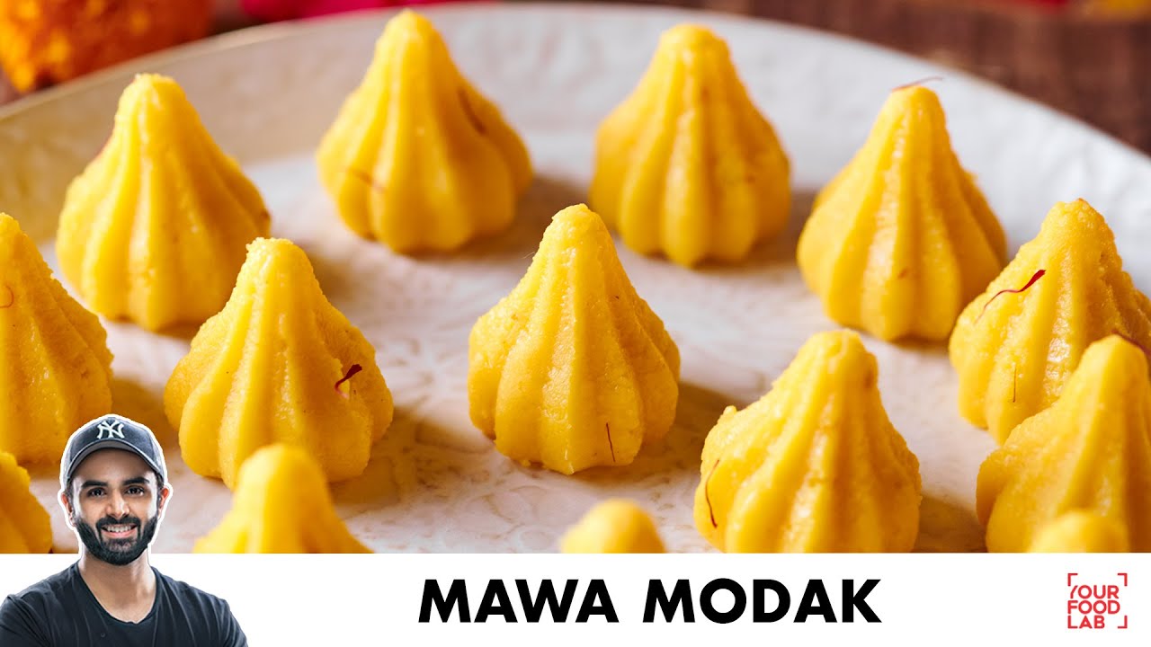 Mawa Modak without Mould | बिना साँचे के मावा मोदक | Chef Sanjyot Keer