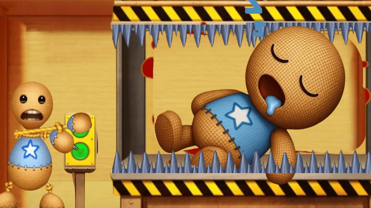 Сон приятеля в пресс-машине | Kick The Buddy