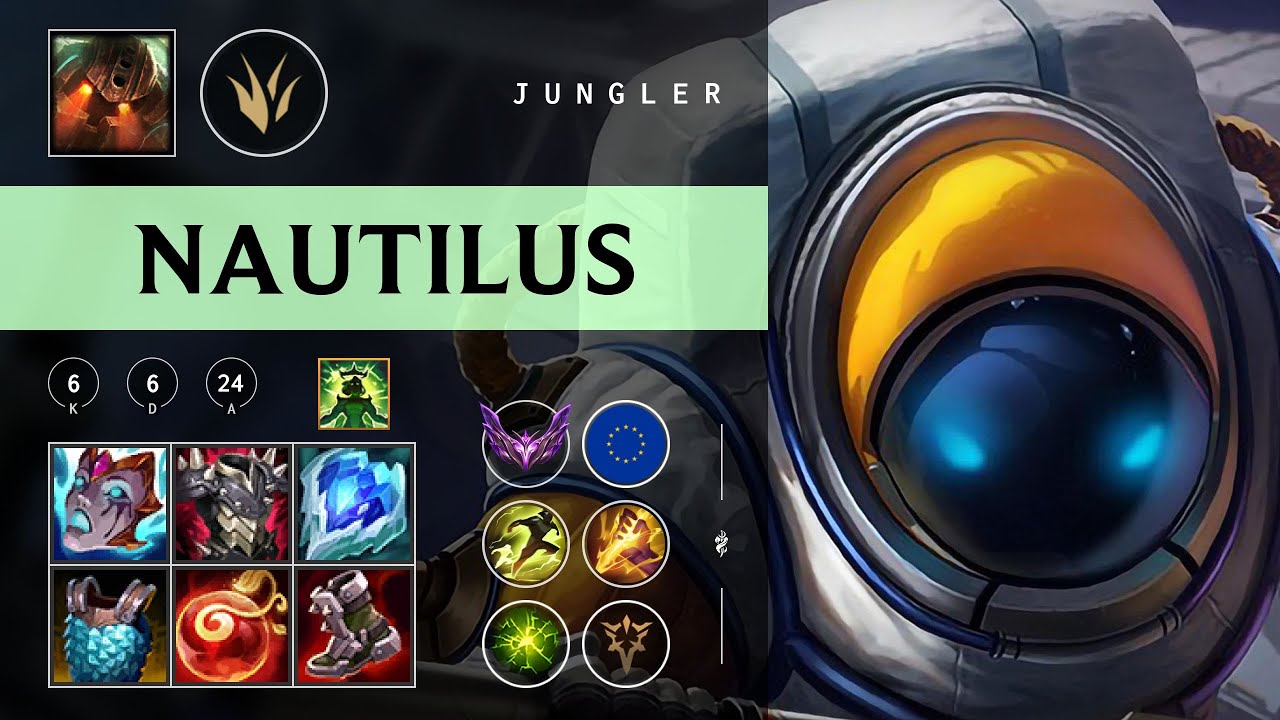 Nautilus Jungle vs Xin Zhao - EUW Master Patch 26.01