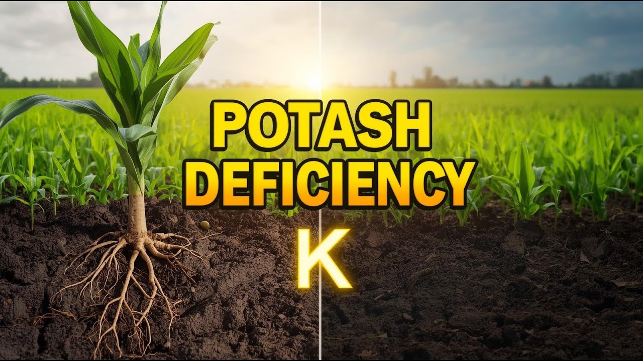 Potash Deficiency in Crops | Symptoms, Causes in Hindi 