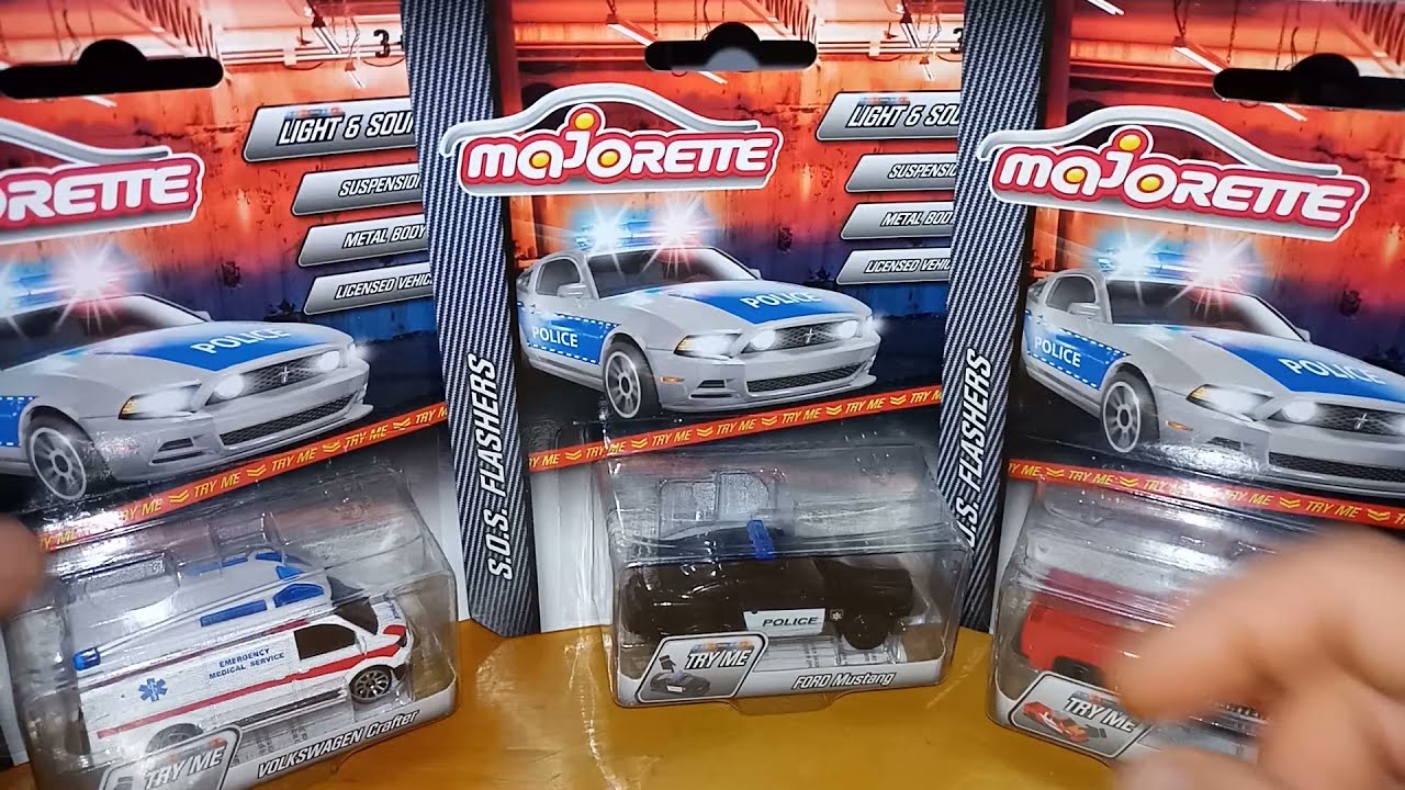 Colección Majorette S.O.S flashers
