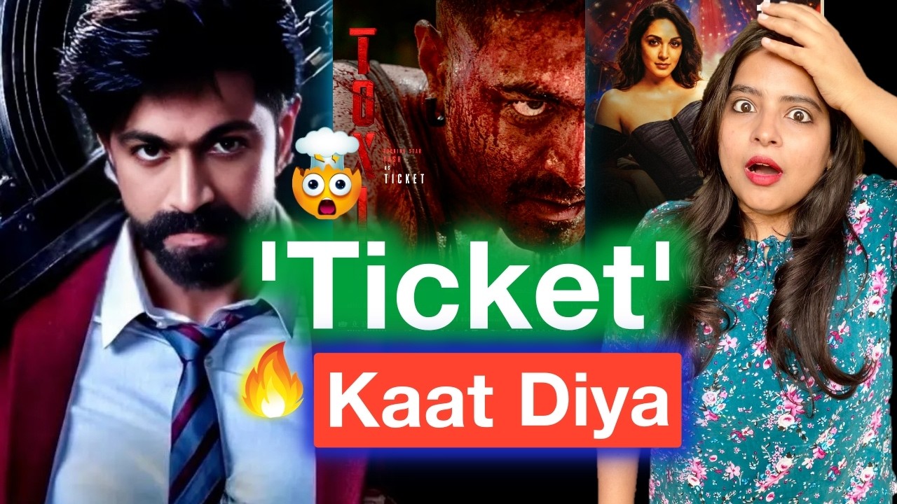 Yash Toxic Ticket Poster Explained | Deeksha Sharma