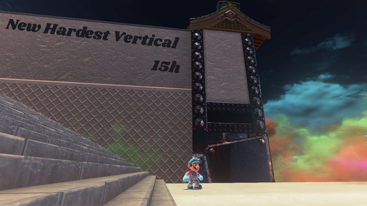 The New HARDEST Trickjump Vertical in Super Mario Odyssey