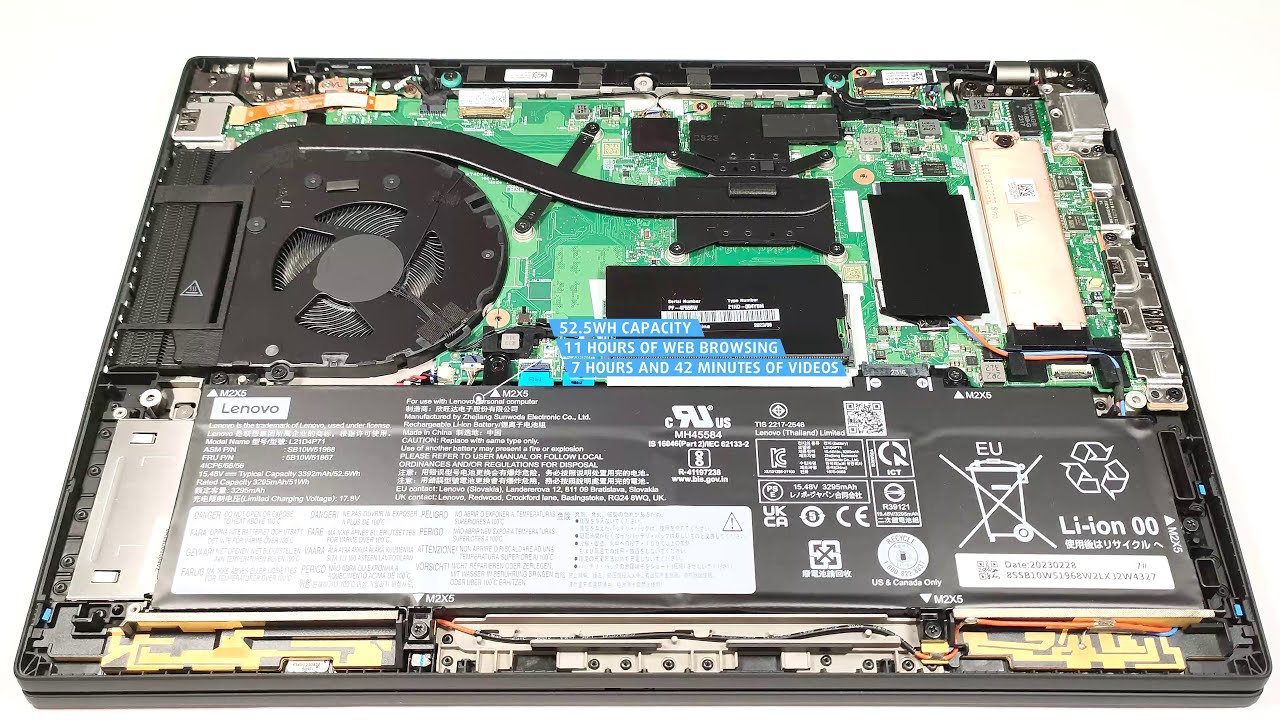 🛠️ How to open Lenovo ThinkPad T14 Gen 4 - disassembly and upgrade options
