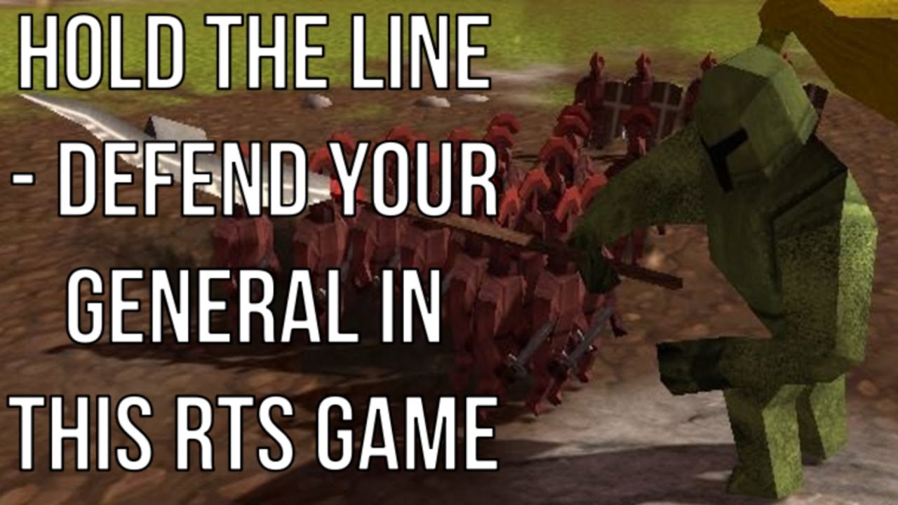 Hold The Line - Defend Your General In This RTS Game