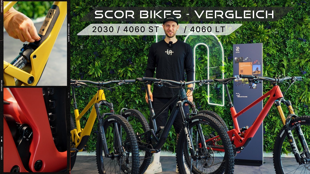 SCOR Trail & Enduro Bikes im Vergleich 🚴🏼 | 2030 vs 4060 ST vs 4060 LT 🌶️