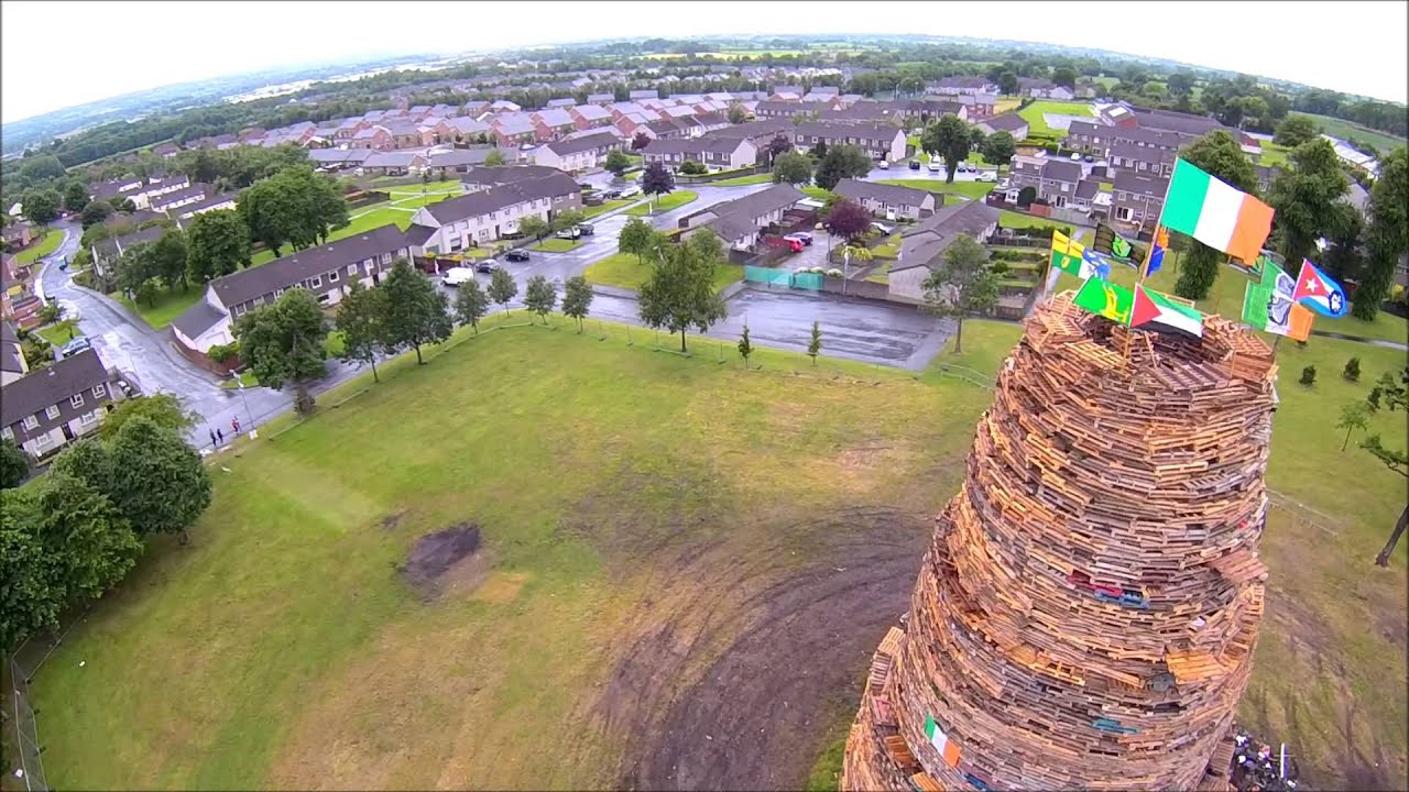 The 11 Night Bonfire 2015 Ballymacash Lisburn.