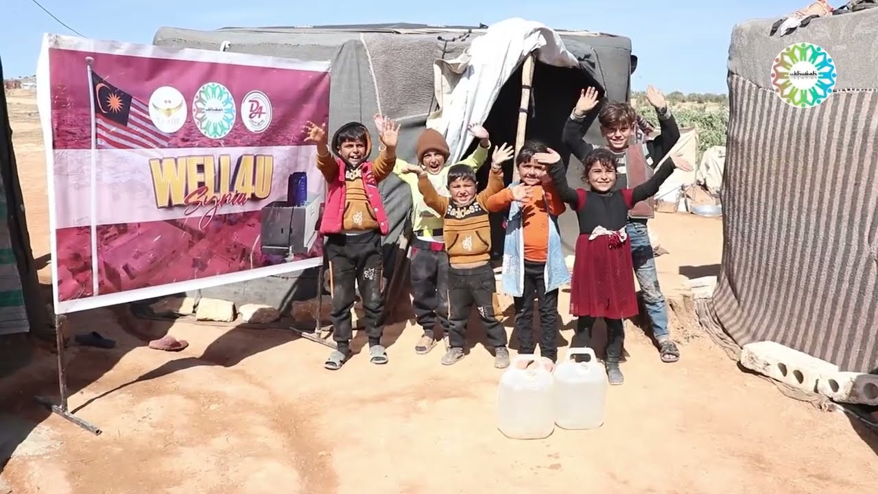 PEMBINAAN TELAGA PERTAMA SELESAI  |   WELL4U SYRIA